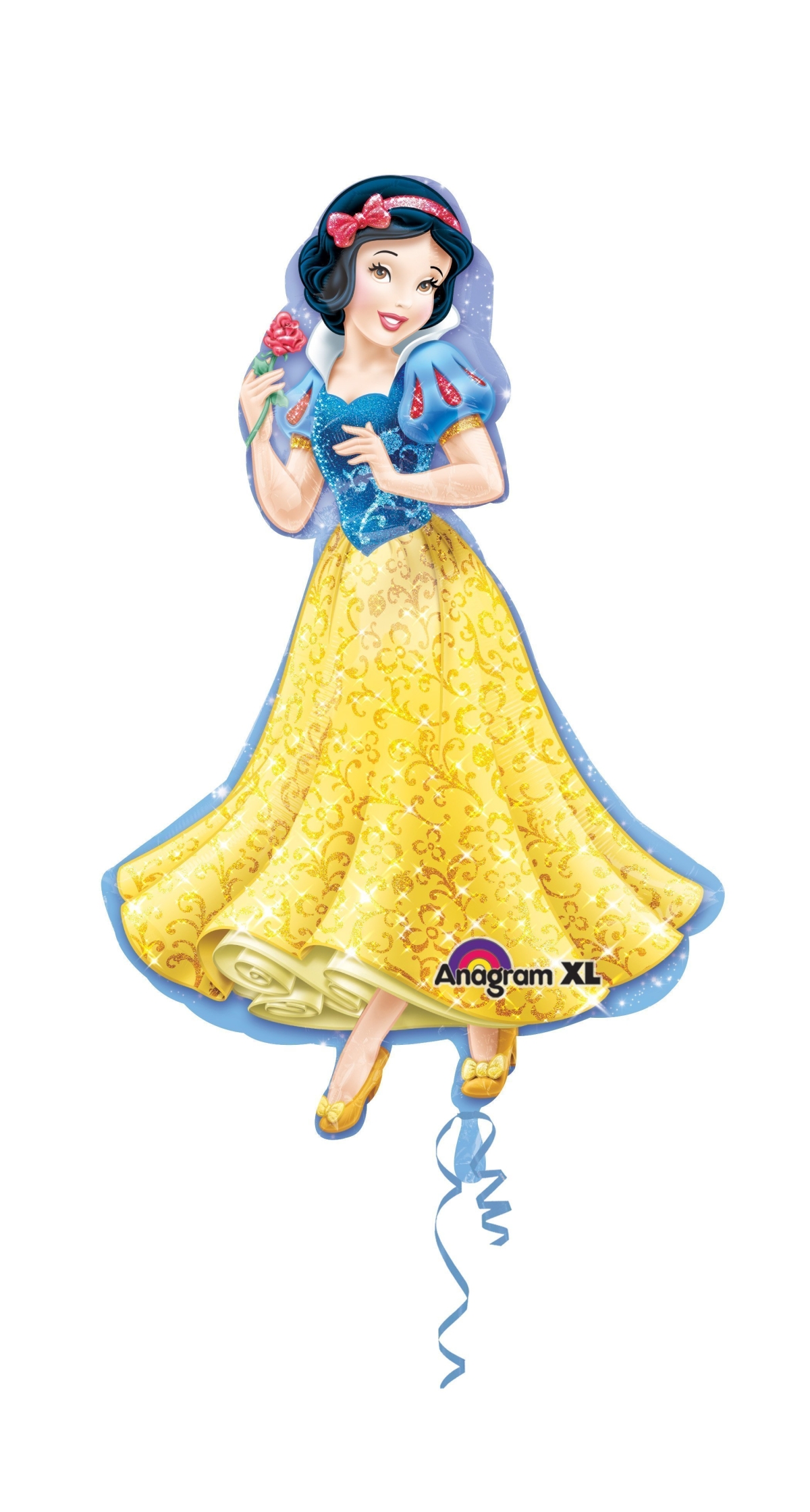 Princess Snow White Super Shape Foil Balloon 24" x 37" ( 60cm x 93cm)