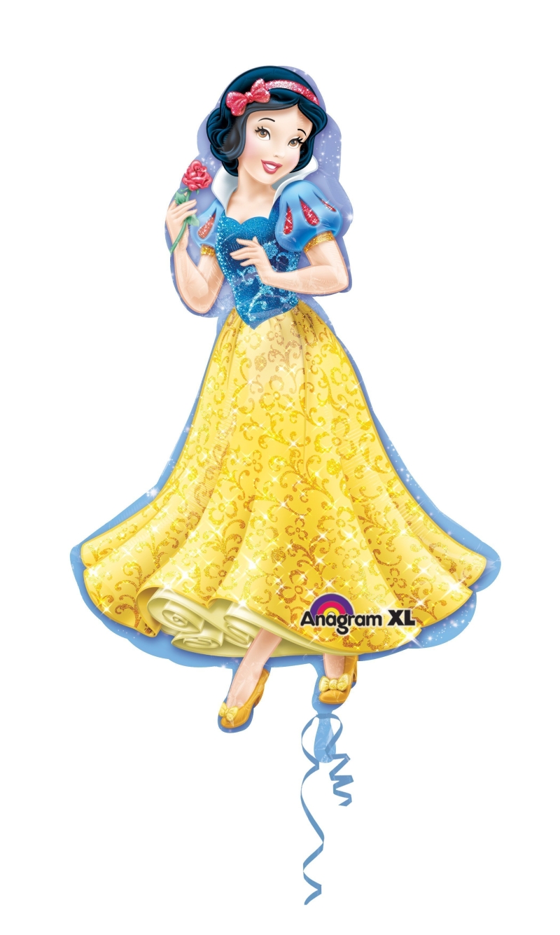Princess Snow White Super Shape Foil Balloon 24" x 37" ( 60cm x 93cm)
