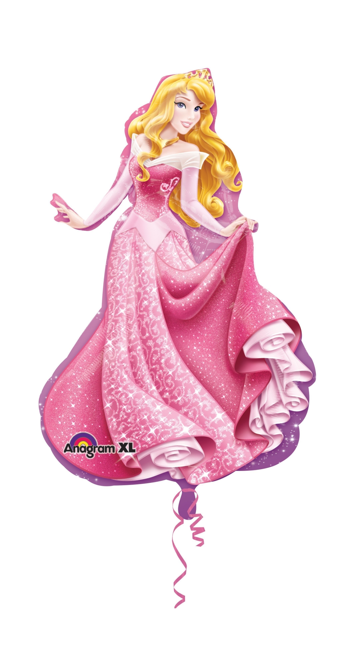 Princess Sleeping Beauty Super Shape Foil Balloon 23" x 34" (58cm x 86cm)