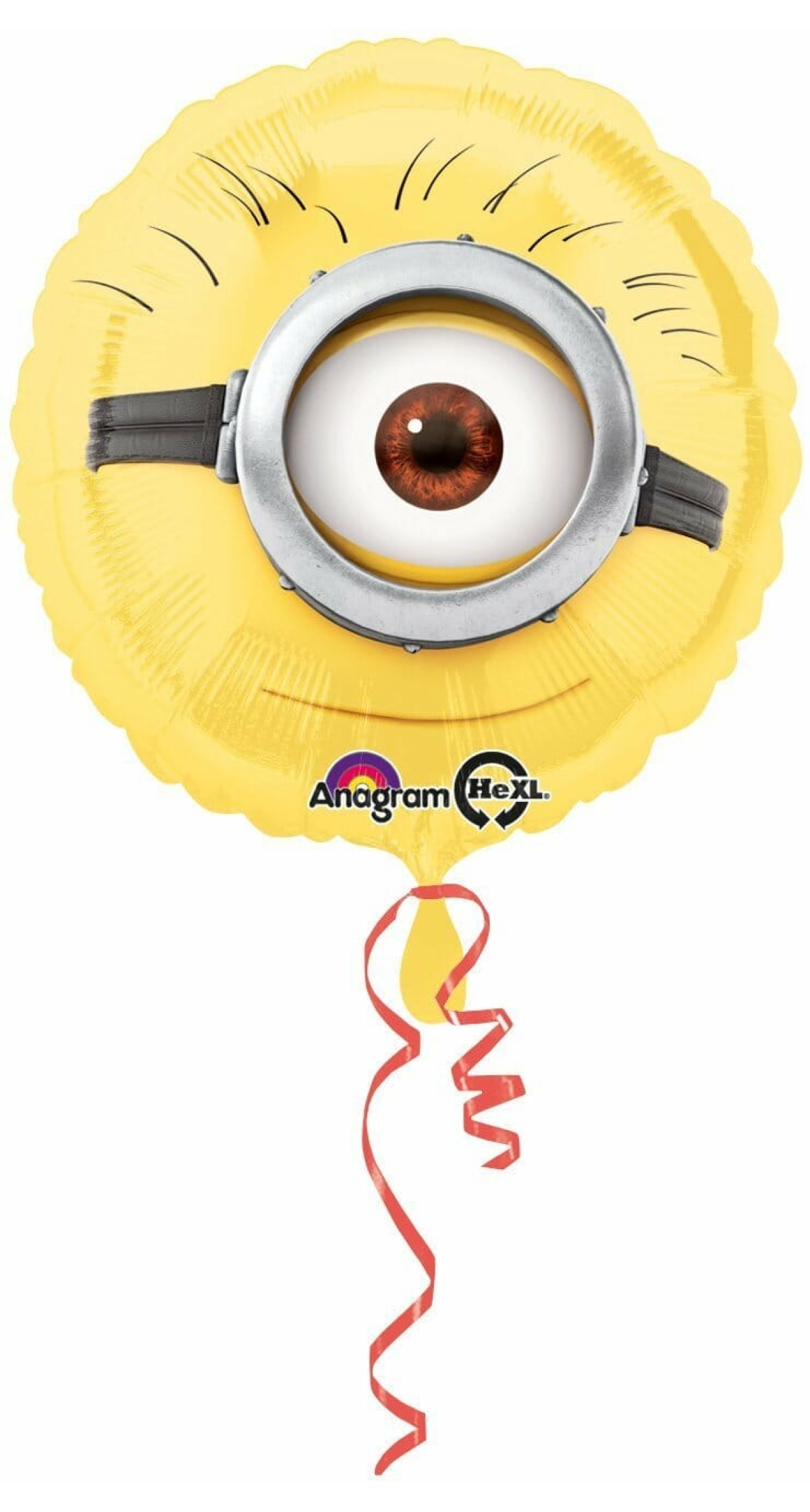 Minions Round Foil Balloon 17" (43cm)