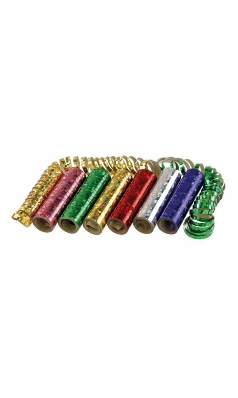 Streamer Holographic Roll x 18 Throws - Pink