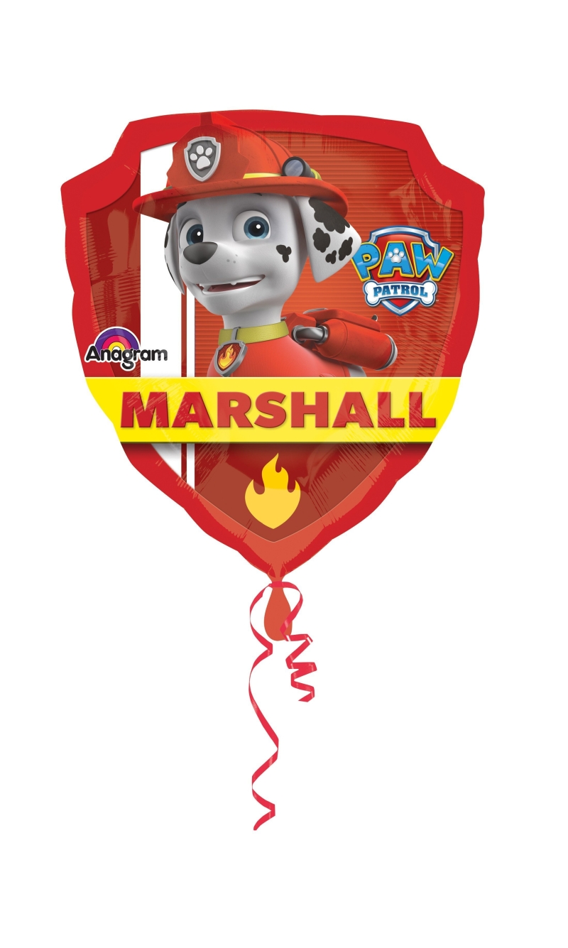 Paw Patrol Foil Balloon - 63cm x 68cm