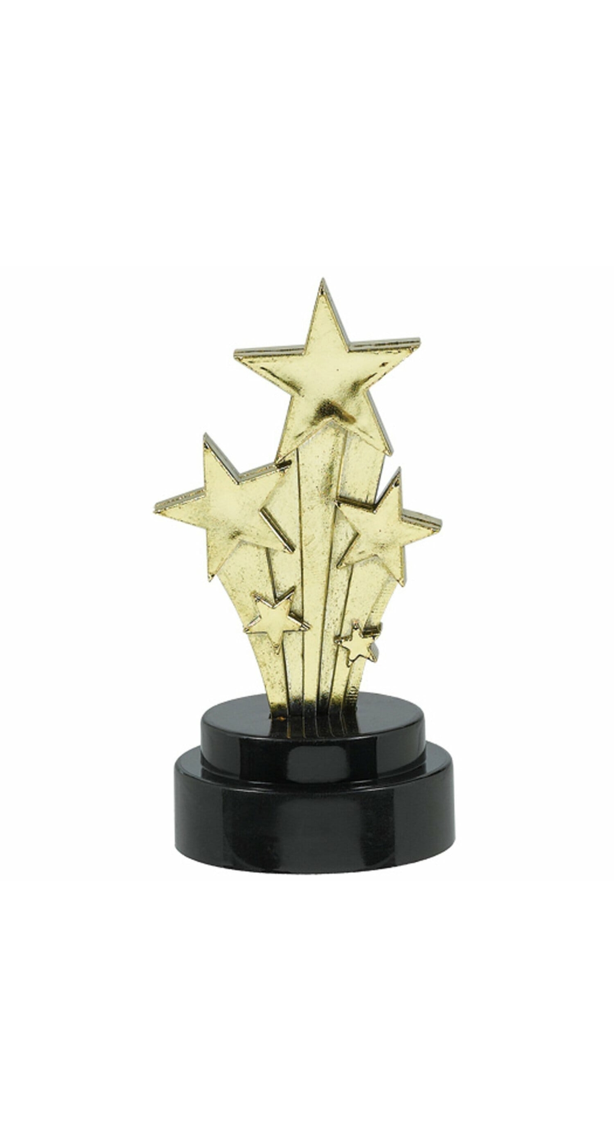 Hollywood Trophy Prop Shooting Star Award 7.6cm - 6pk