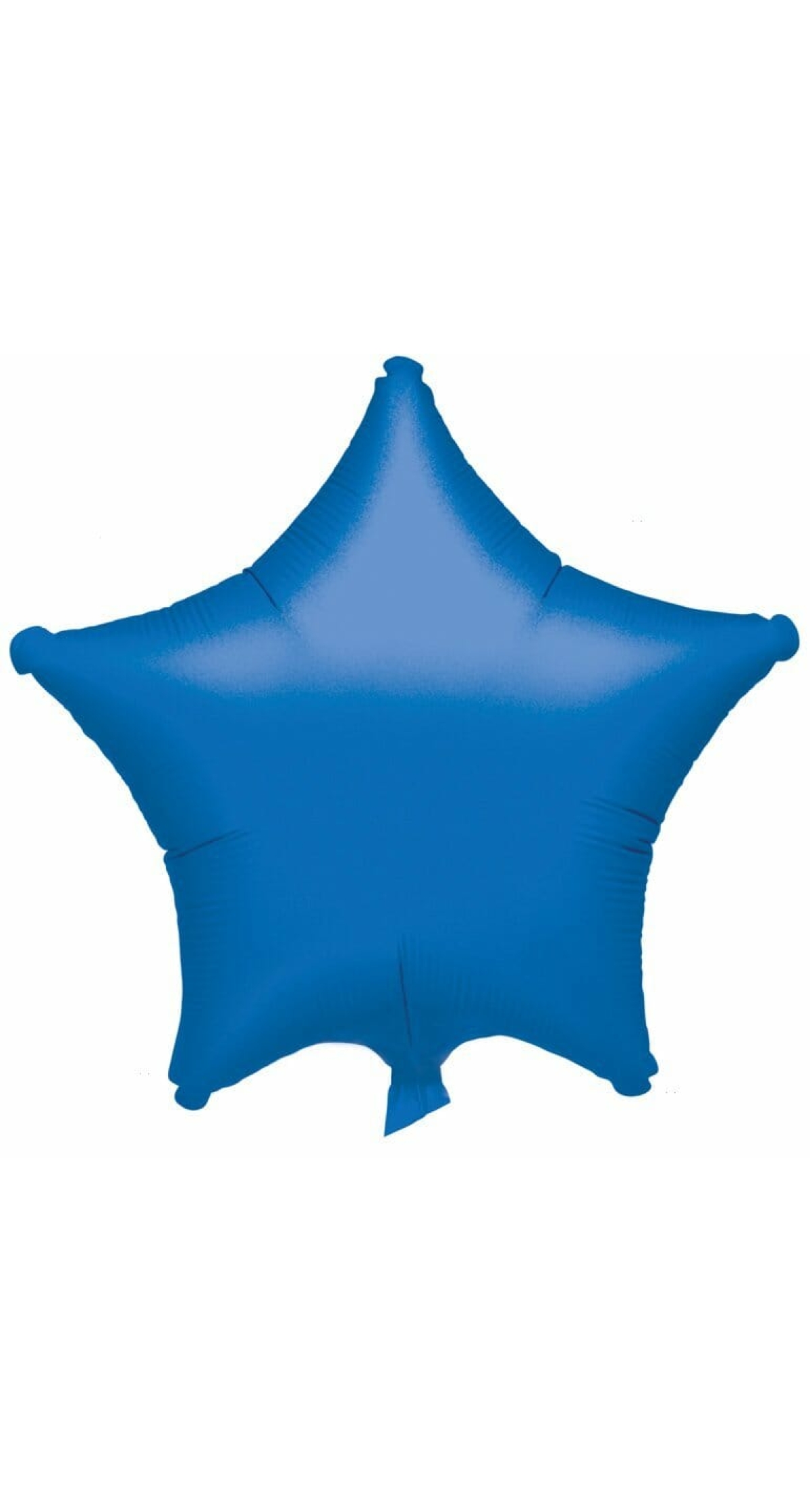 Metallic Blue Star Foil Balloon 18''