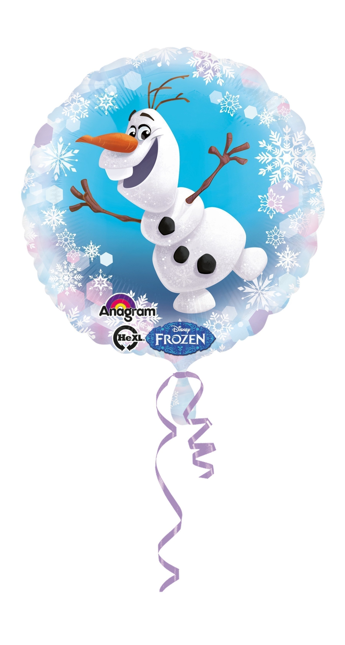 Frozen Olaf Round Foil Balloon 17"