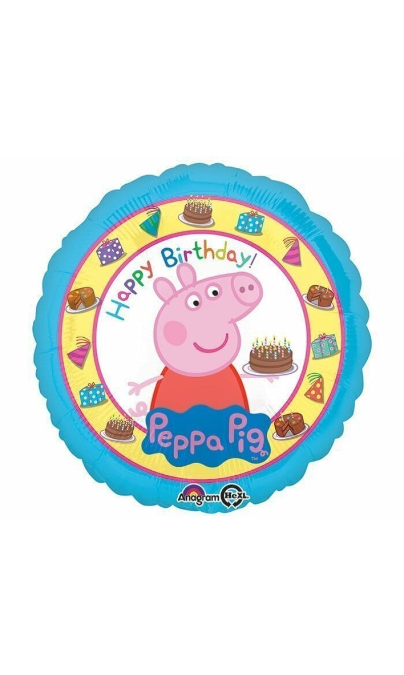 Peppa Pig Happy Birthday Foil Balloon 17''