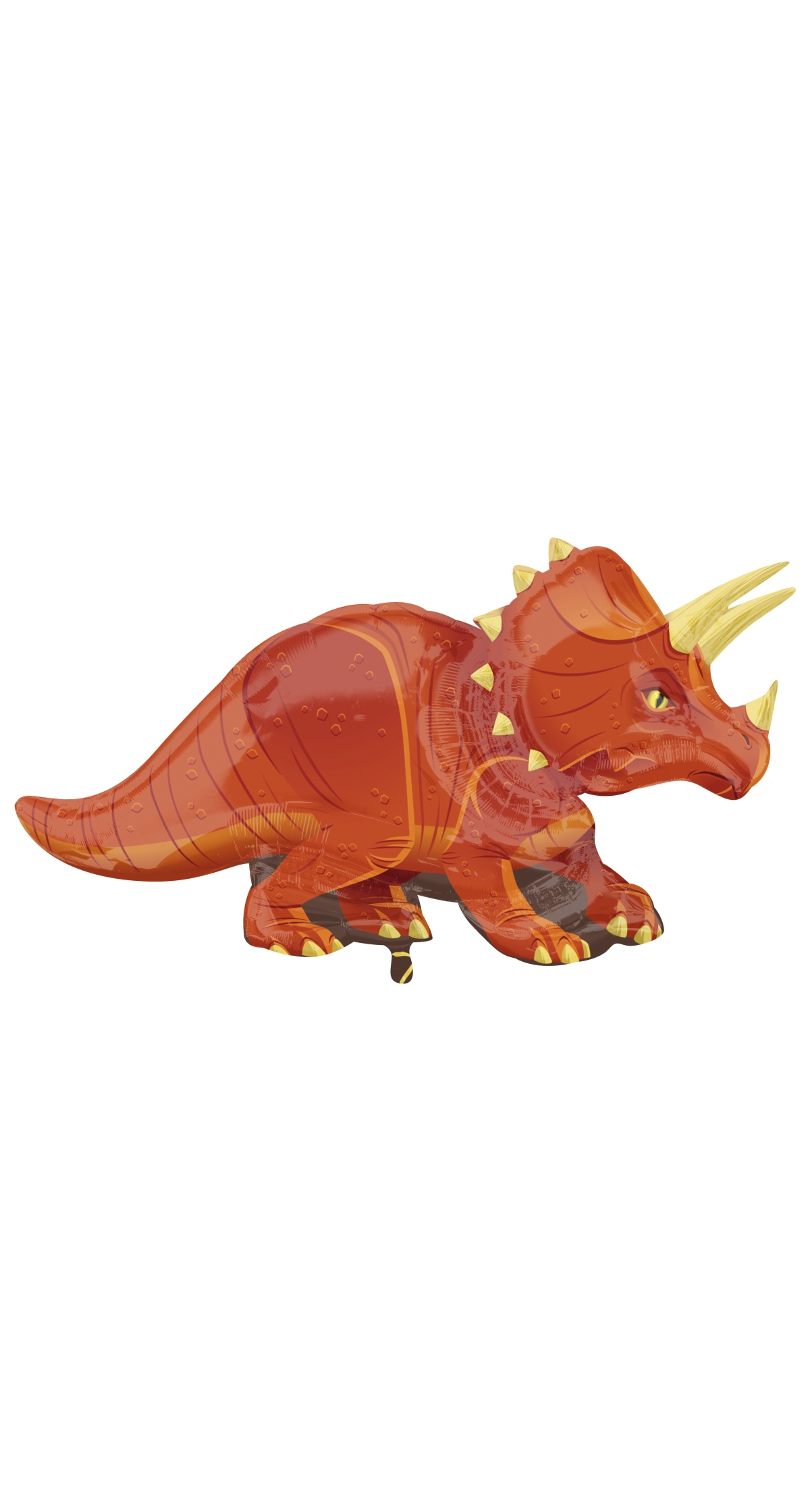 Triceratops Super Shape Foil Balloon 42" x 24" (106cm x 60cm)