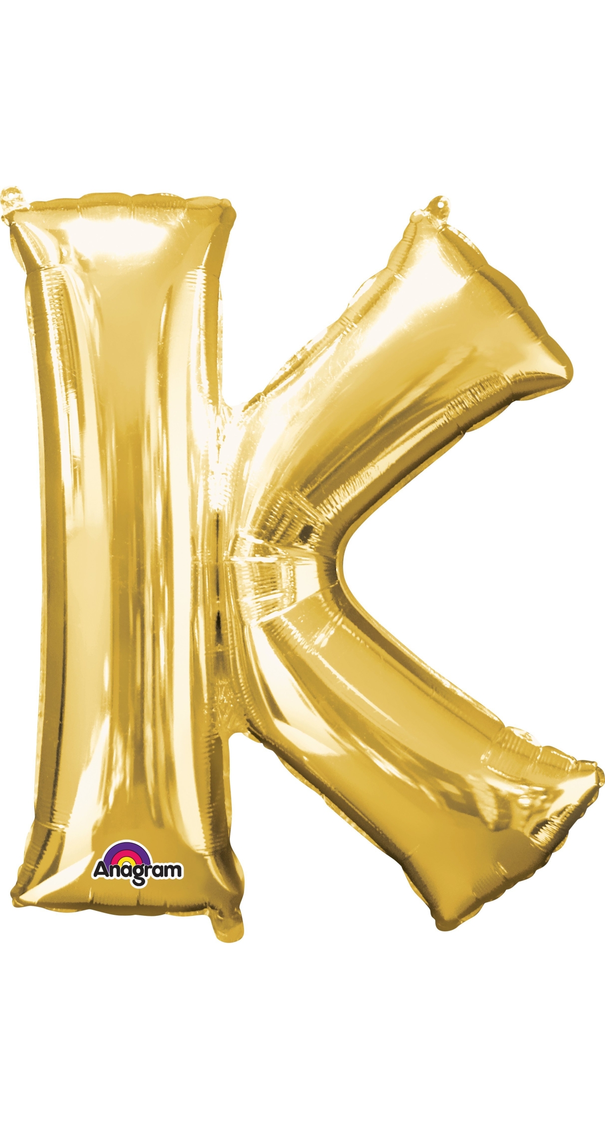 Gold Letter " K " Foil Balloon 16''