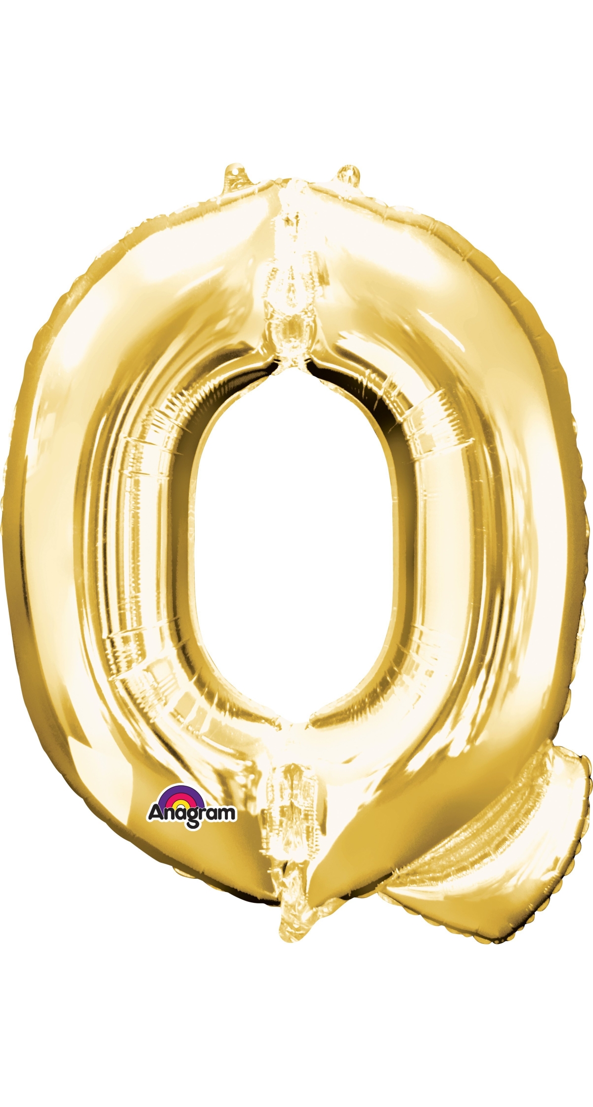 Gold Letter " Q " Foil Balloon 16''