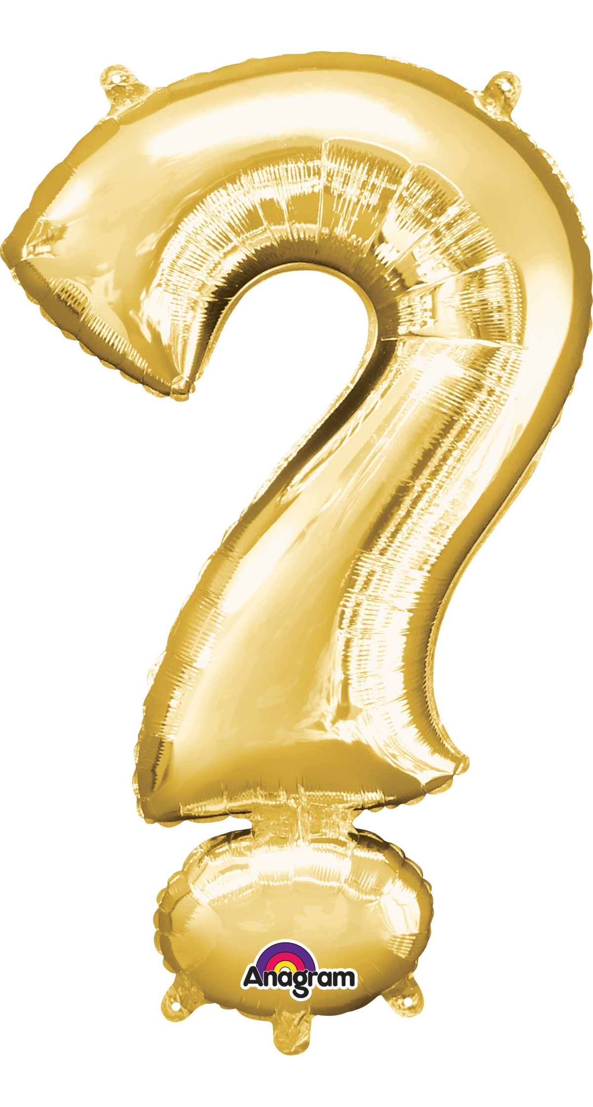 Gold Letter  " ? " Foil Balloon 16''