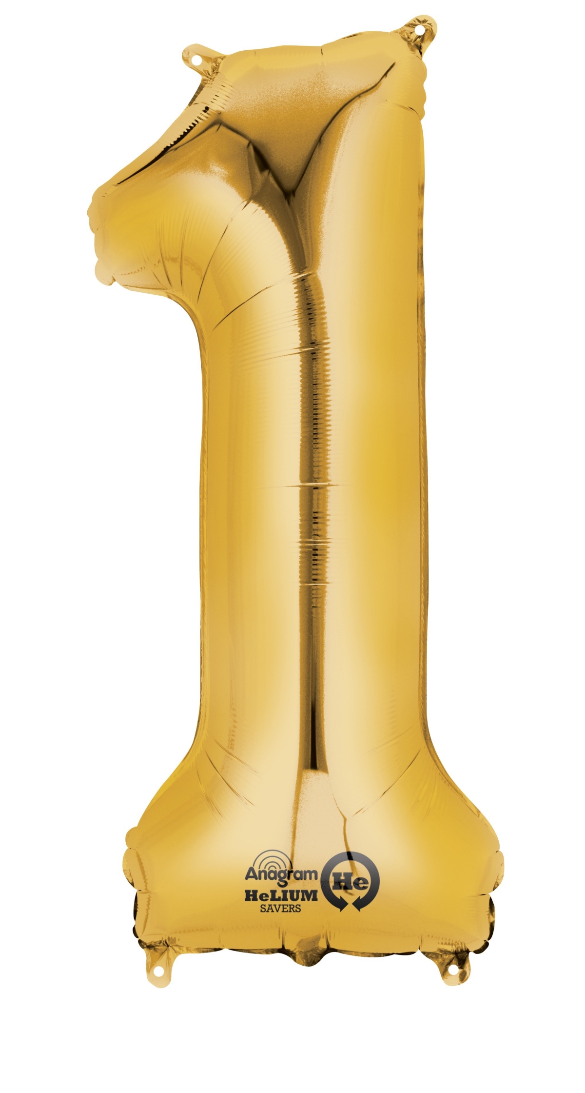 Gold Number " 1 " Foil Balloon 16''