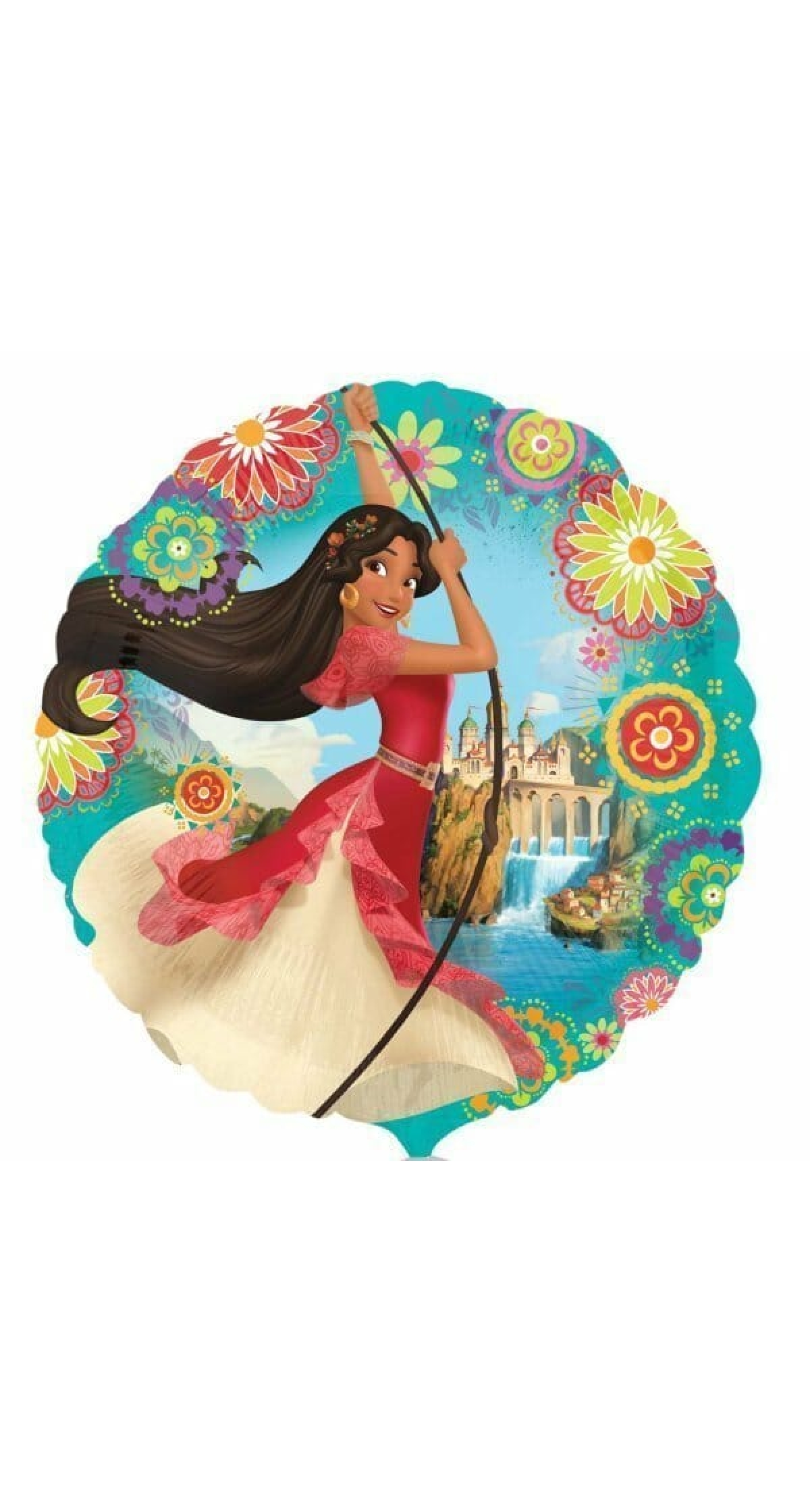 Disney Princess Elena of Avalor Round Foil Balloon 17" ( 43cm )