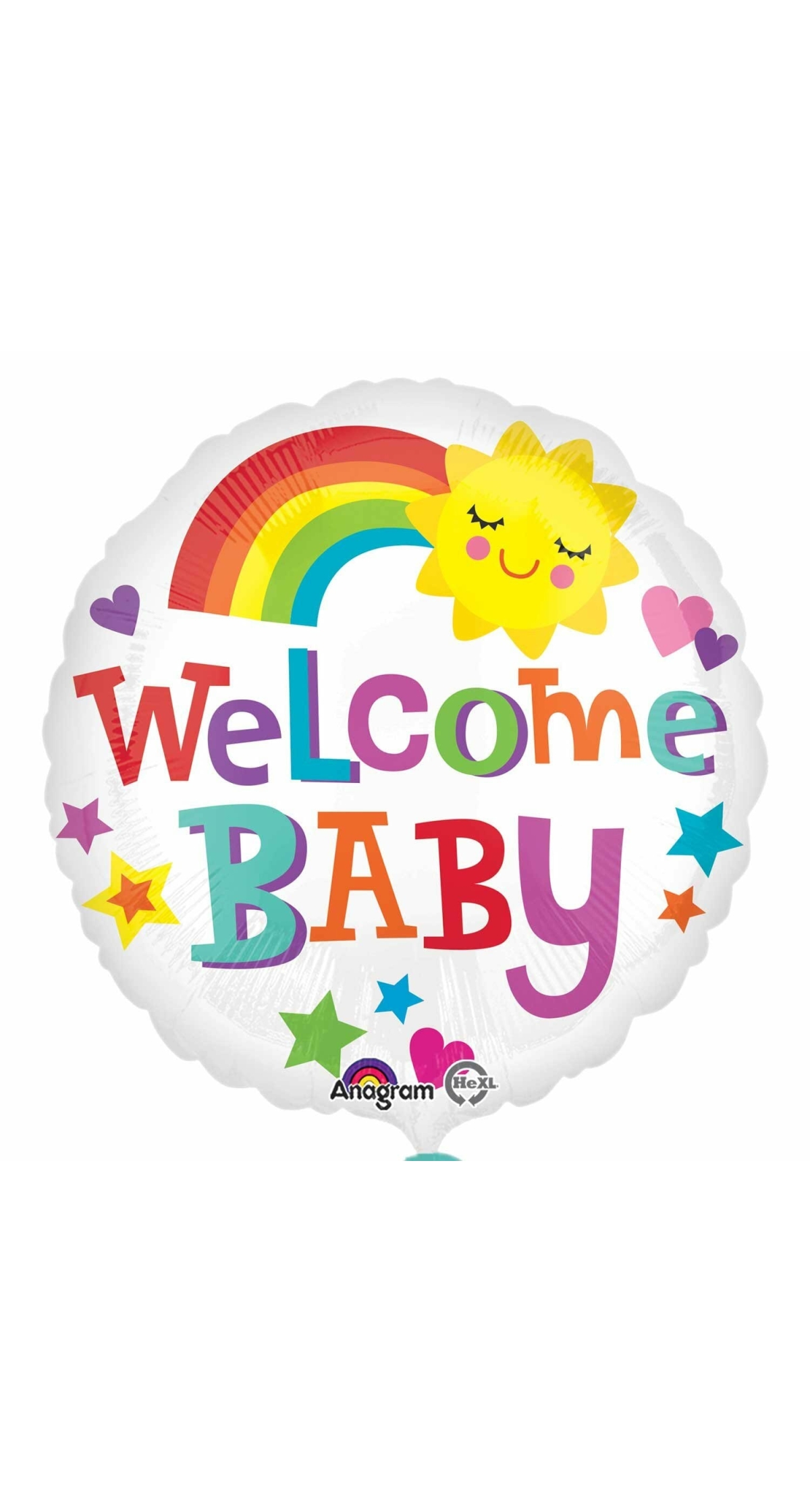 Welcome Baby Foil Balloon 17"