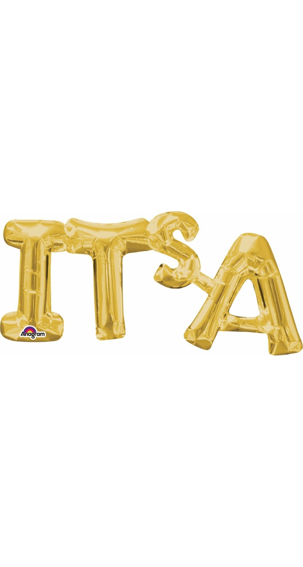 Gold Phrase '' Its A '' Foil Balloon 20" x 9"