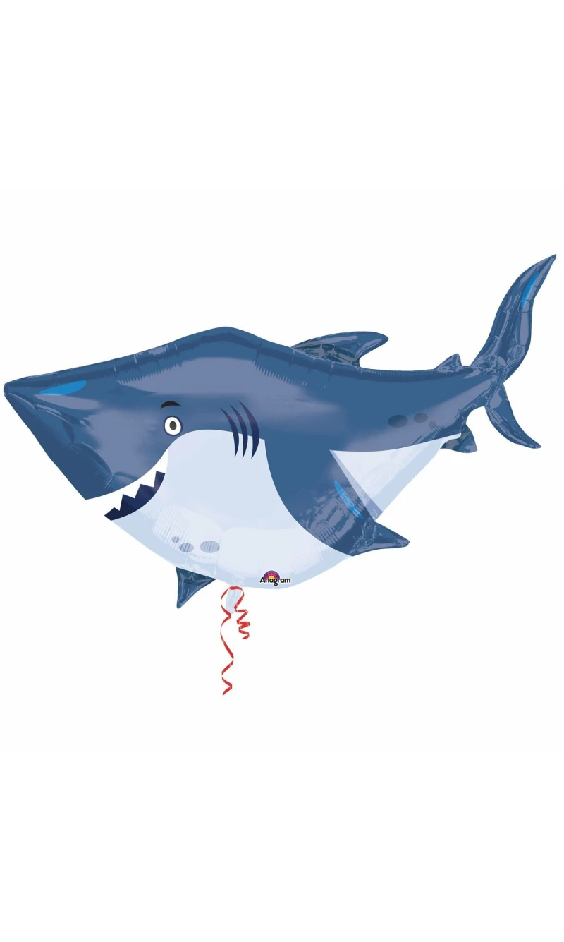 Ocean Buddies Shark Foil Balloon 40" x 32"