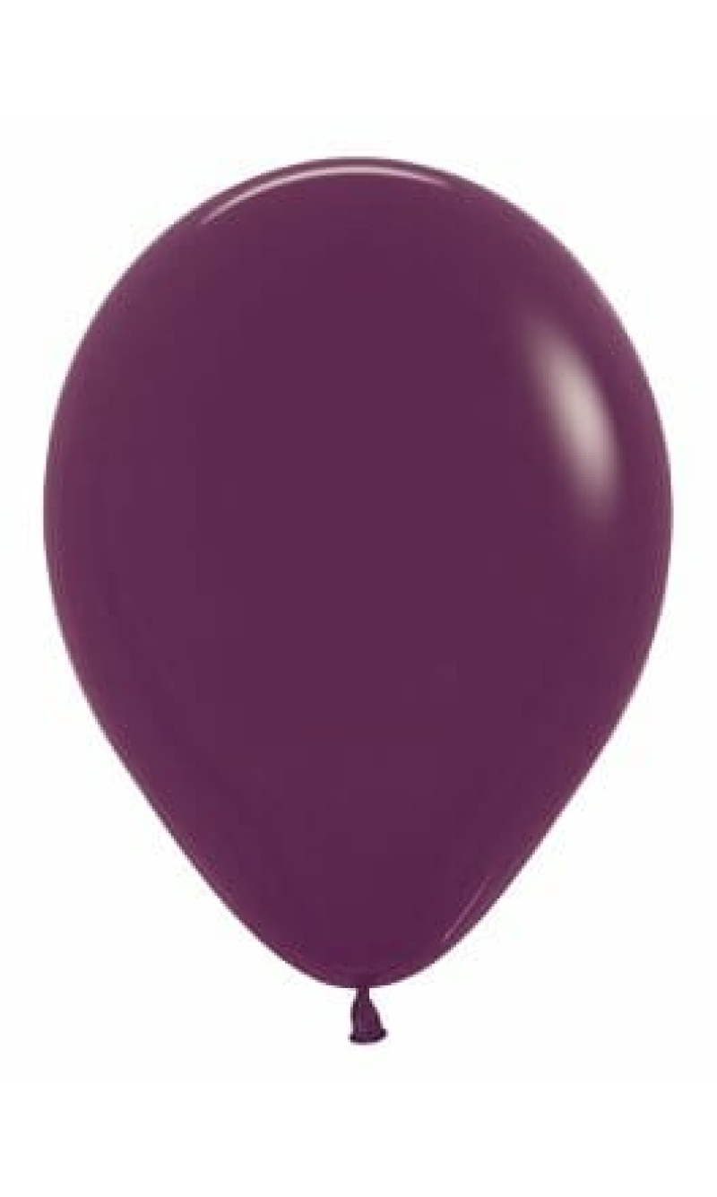 Fashion Solid - Burgundy 12" Balloon