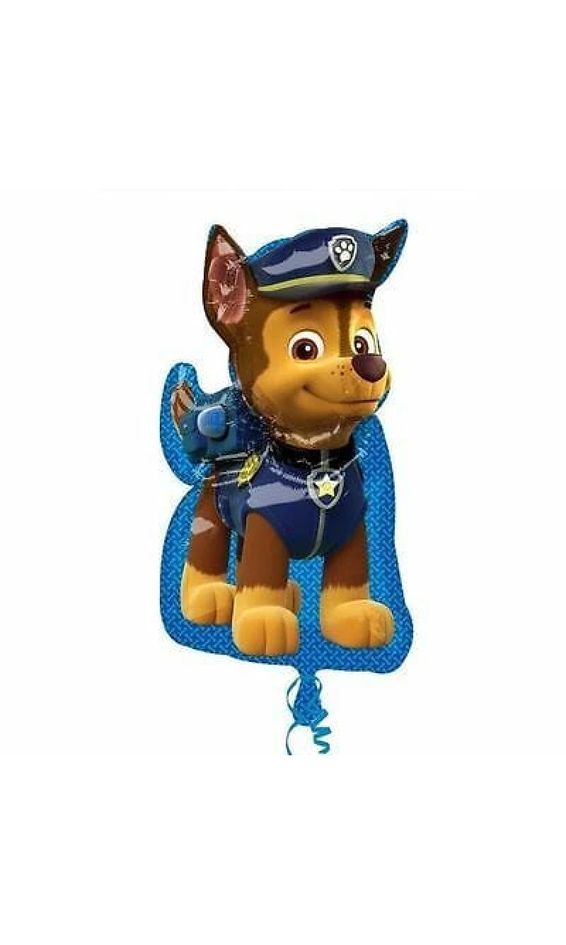 Paw Patrol Chase Supershape Foil Balloon - 23'' x 31'' (58cm x 78cm)