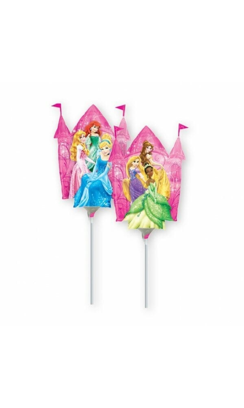 Princesse Castle 2 Sided Mini Shape Foil Balloon 9"