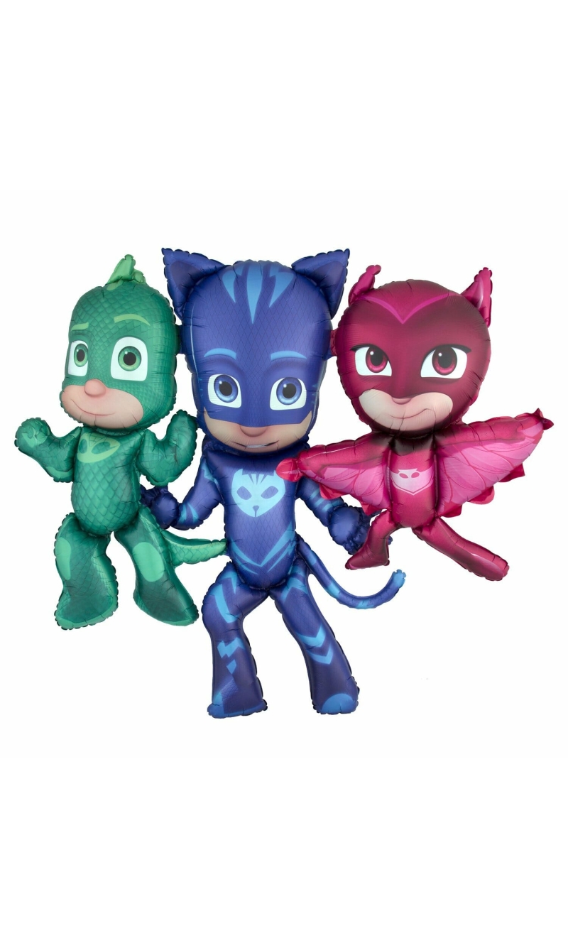 PJ Masks Foil AirWalker Balloon 50" x 57" (127cm x 144cm)