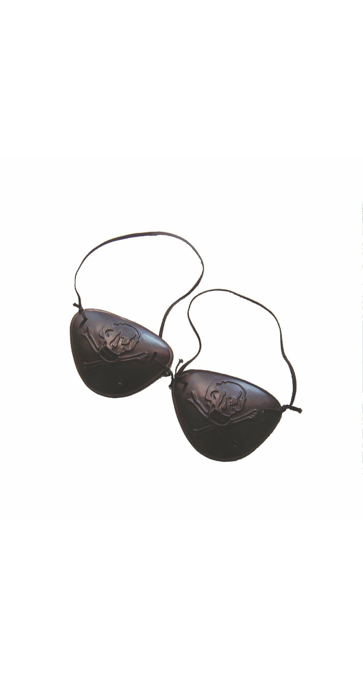 Pirate Eye Patch Plastic - 8.5 x 6.3cm