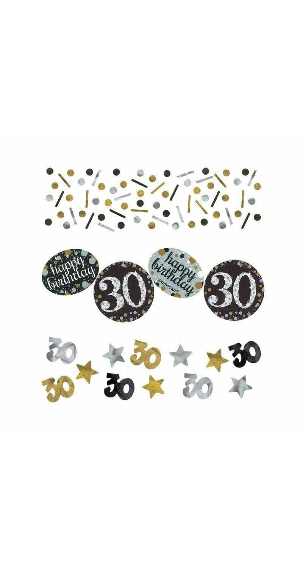 30th Gold Sparkling Celebration Confetti – 34g
