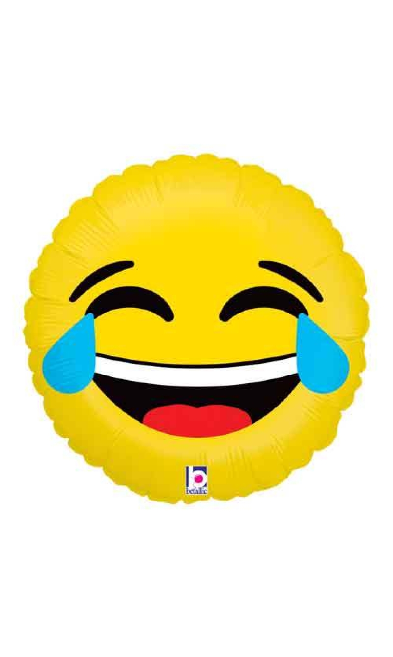 Emoji LOL Foil Balloon - 18'' (46cm)
