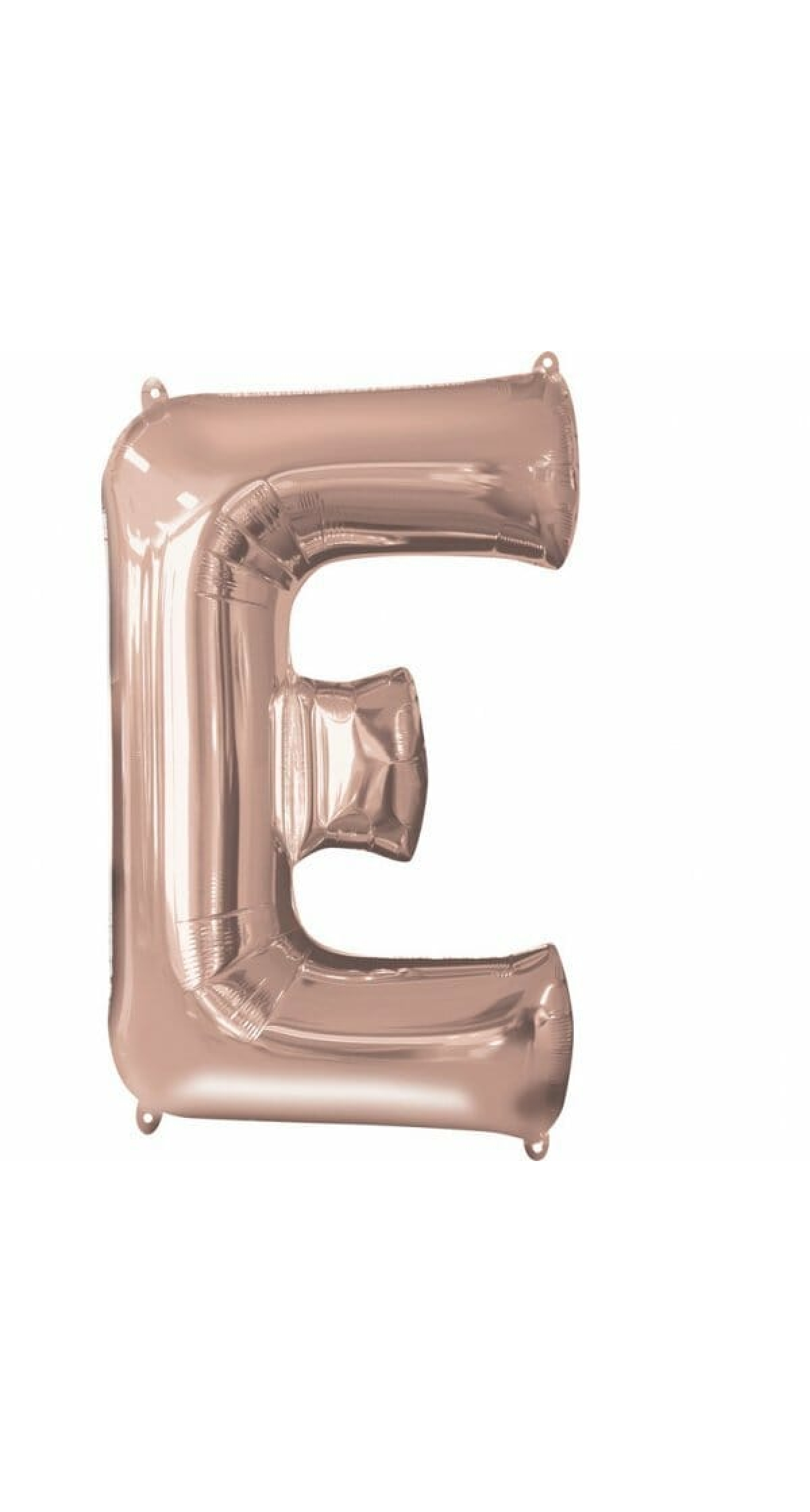 Rose Gold Letter " E " Foil Balloon 34''