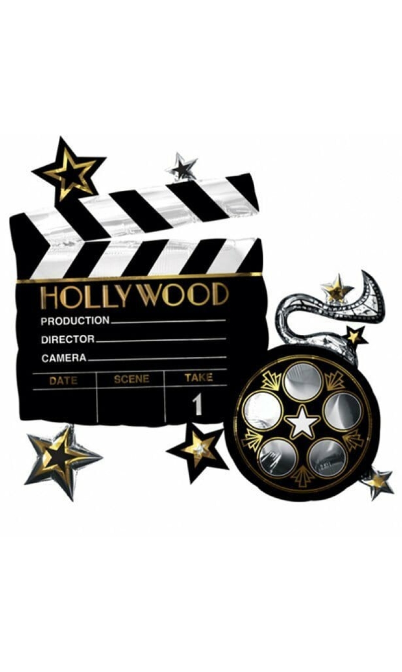 Hollywood Supershape Foil Balloon - 29" x 30"  (76cm x 73cm)