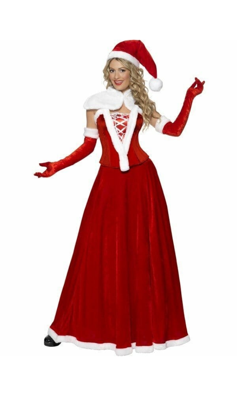 Luxury Miss Santa - Adult Size Small