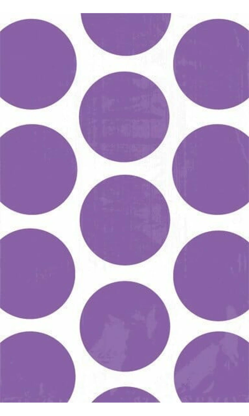 Purple Candy Buffet Polka Dots Treat Bags 17.5cm x 10.9cm – 10pk