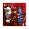 Lego Ninjago Paper Napkins 33x33 Cm - 16pk