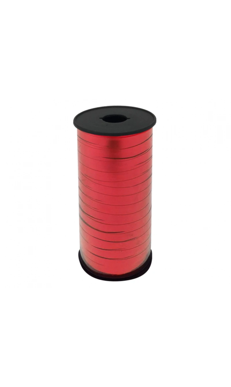 Metallic Ribbon, Red, 100Y (92 M)