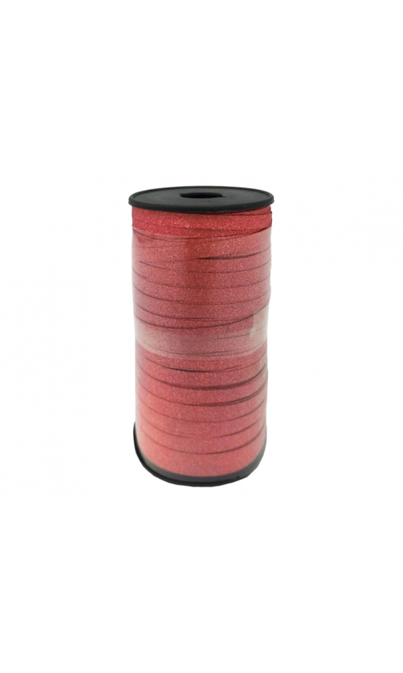 Glitter Deco Ribbon, Red, 100Y (92 M)