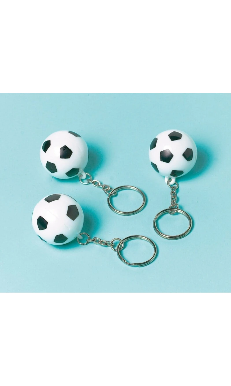 Championship Soccer Keychains - 12pk