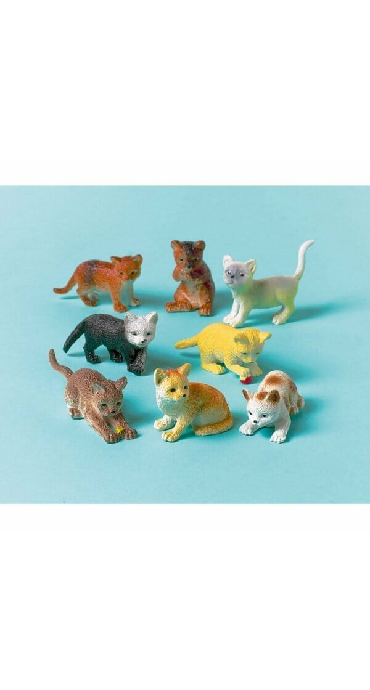 Cats Cake Toppers / Party Favors - 12pk