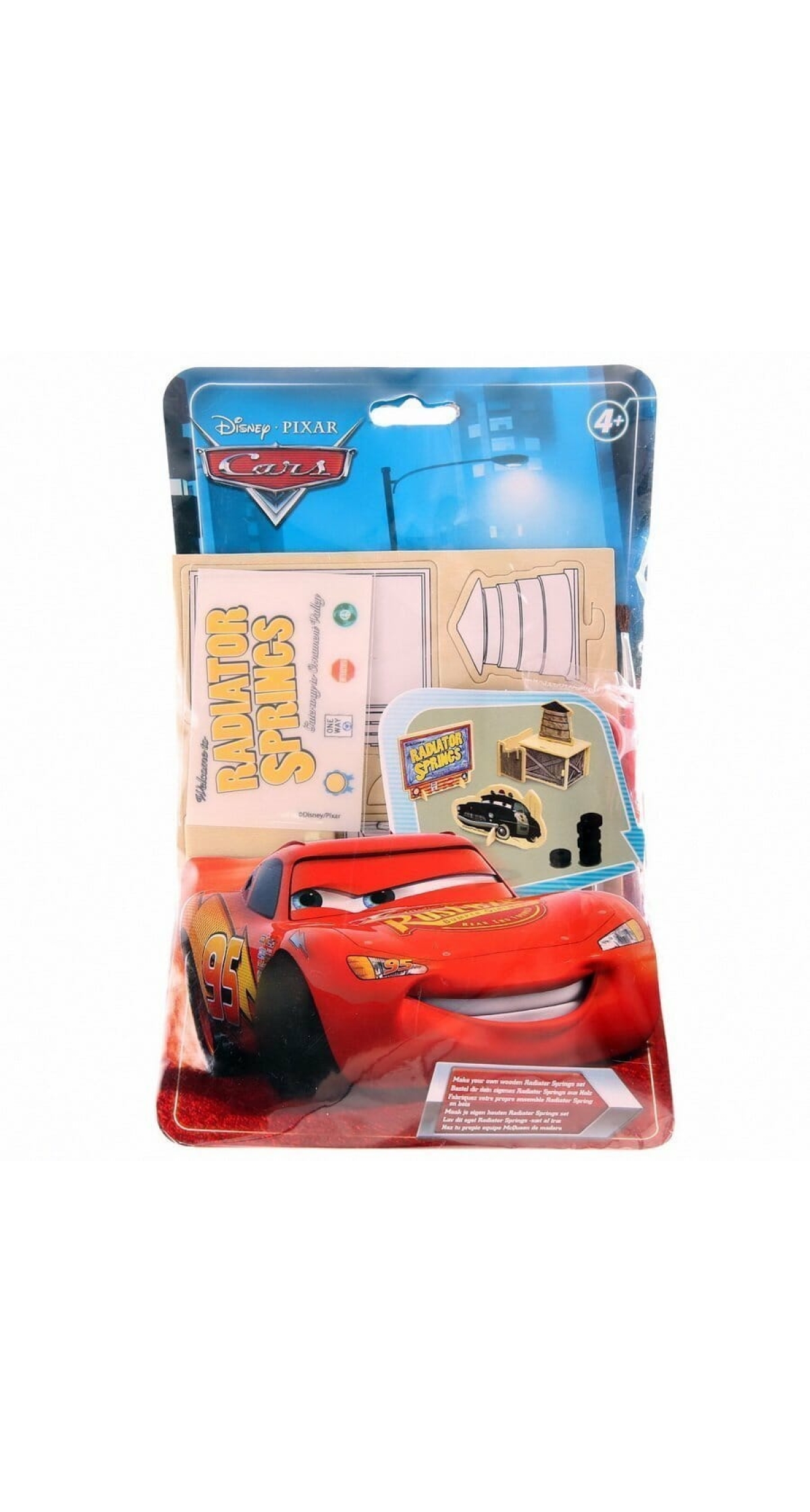 Cars Make Your Own Wodden Radiator Springs Set