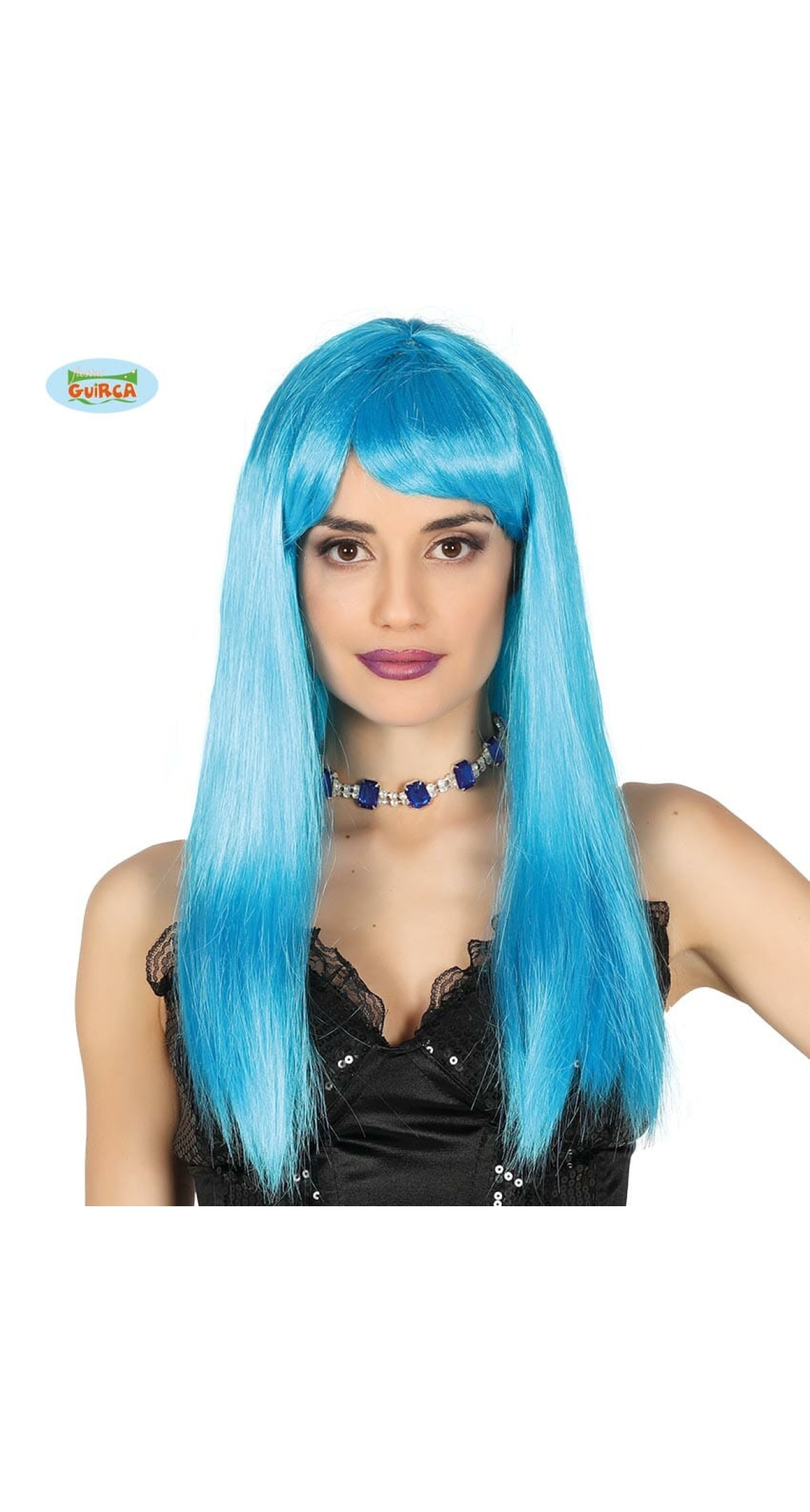 Blue Sky Long Hair Wig - Adult One Size