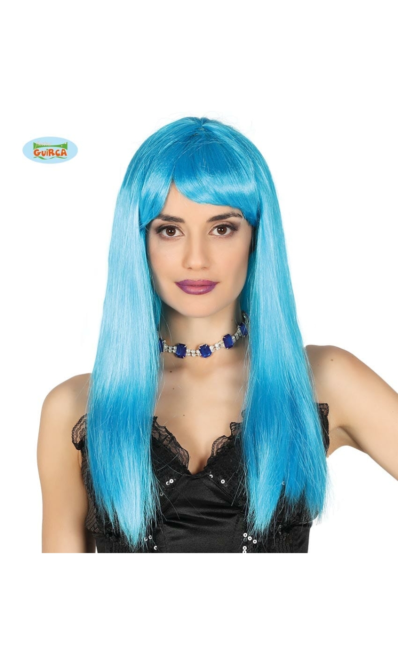 Blue Sky Long Hair Wig - Adult One Size