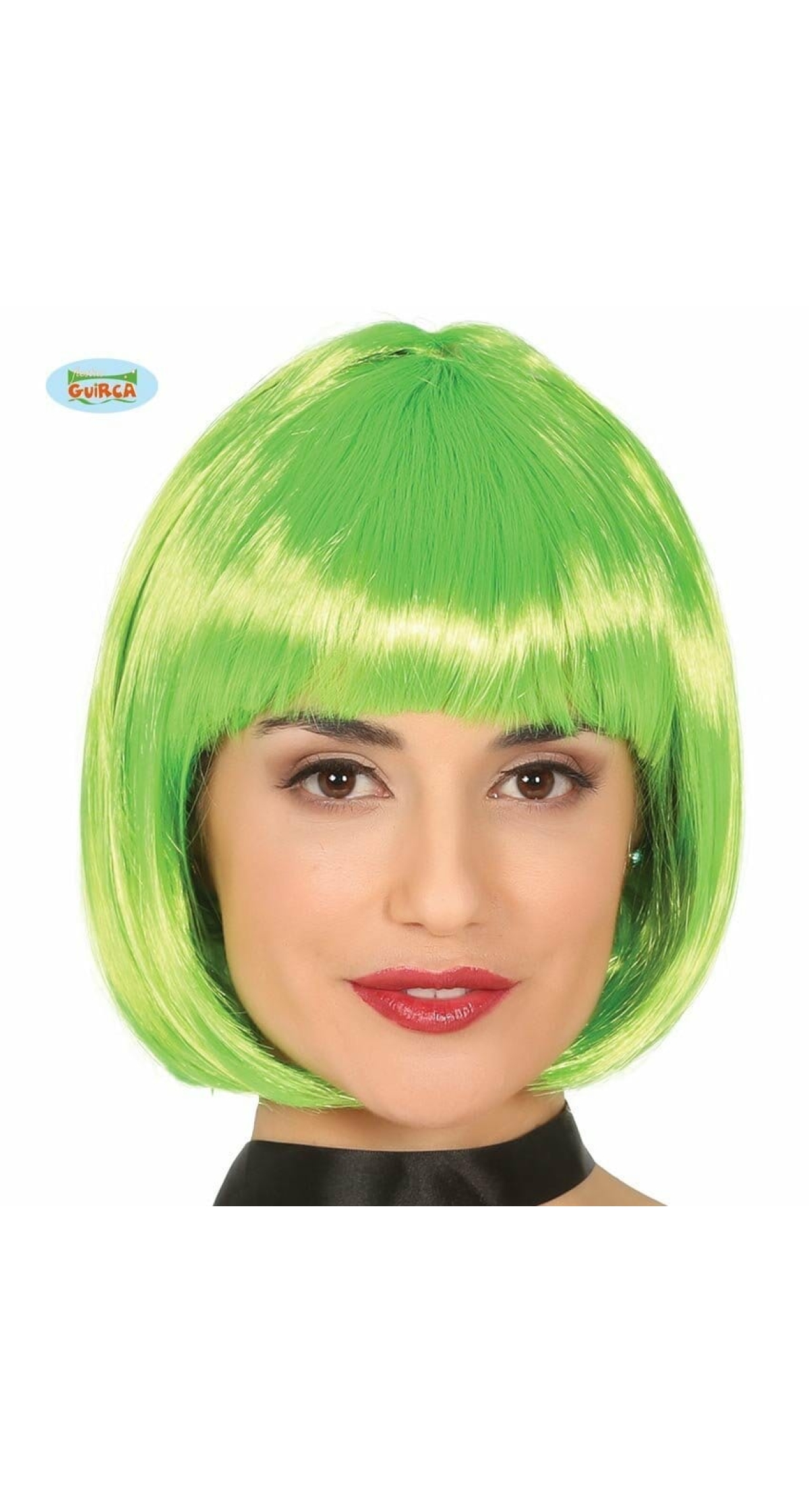 Green Bob Wig