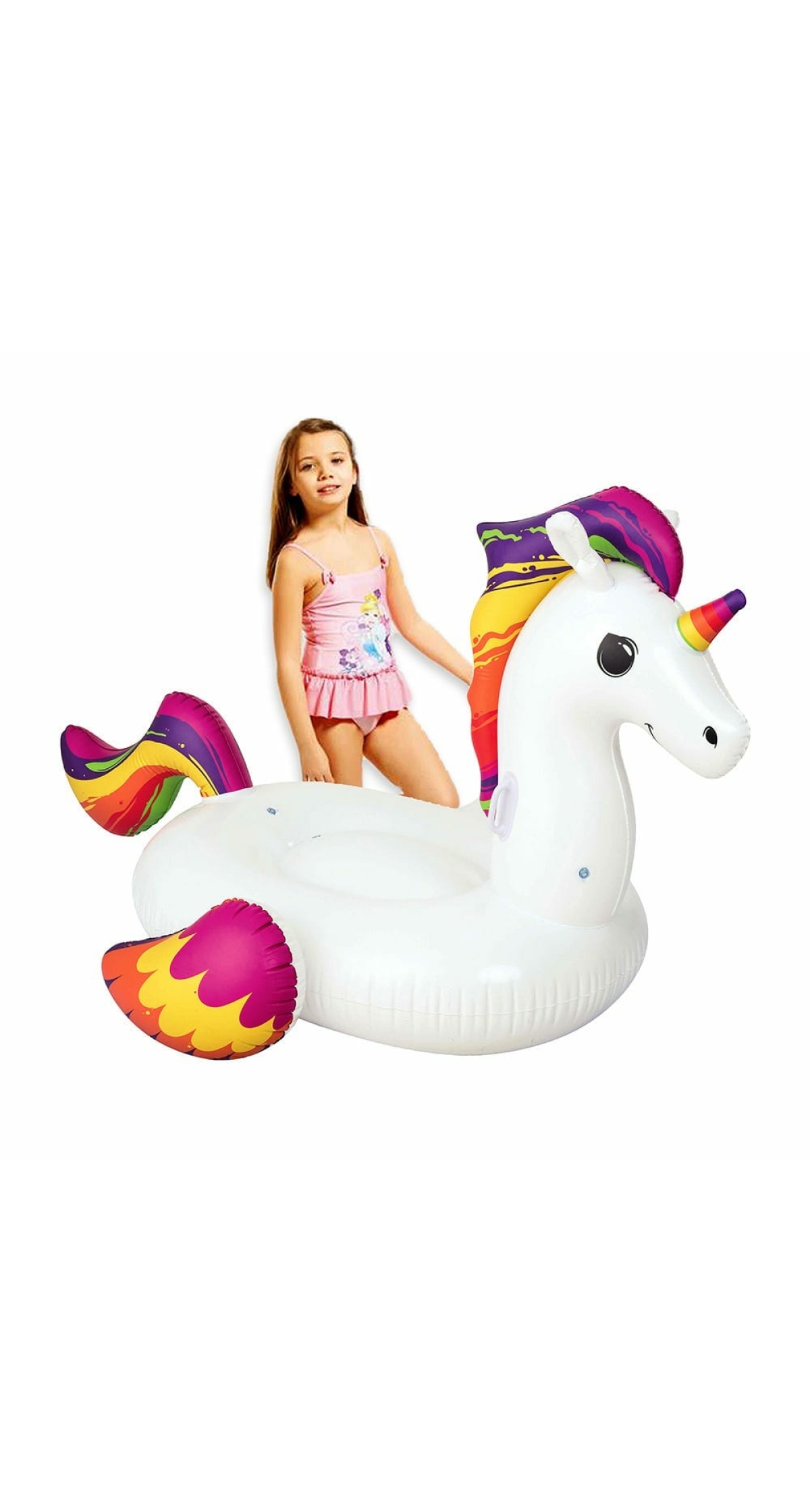 Bestway Inflatable Fantasy Unicorn Rider For Age 3+ Years 150x117cm (Online Only)