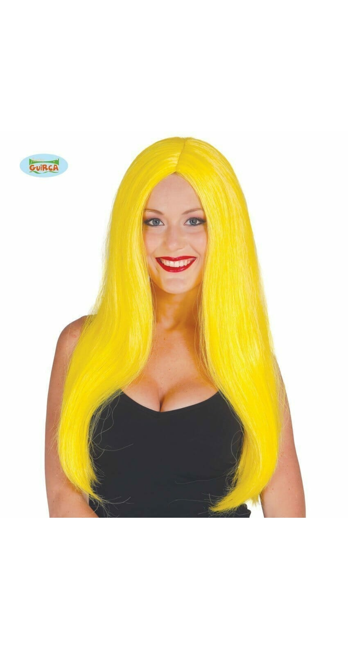 Yellow Long Wig (Super Melena) - Adult One Size