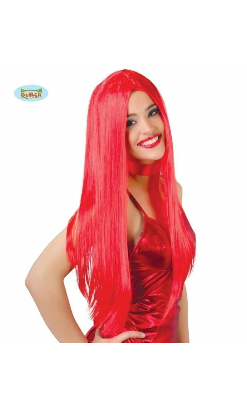 Red Long Wig (Super Melena) - Adult One size