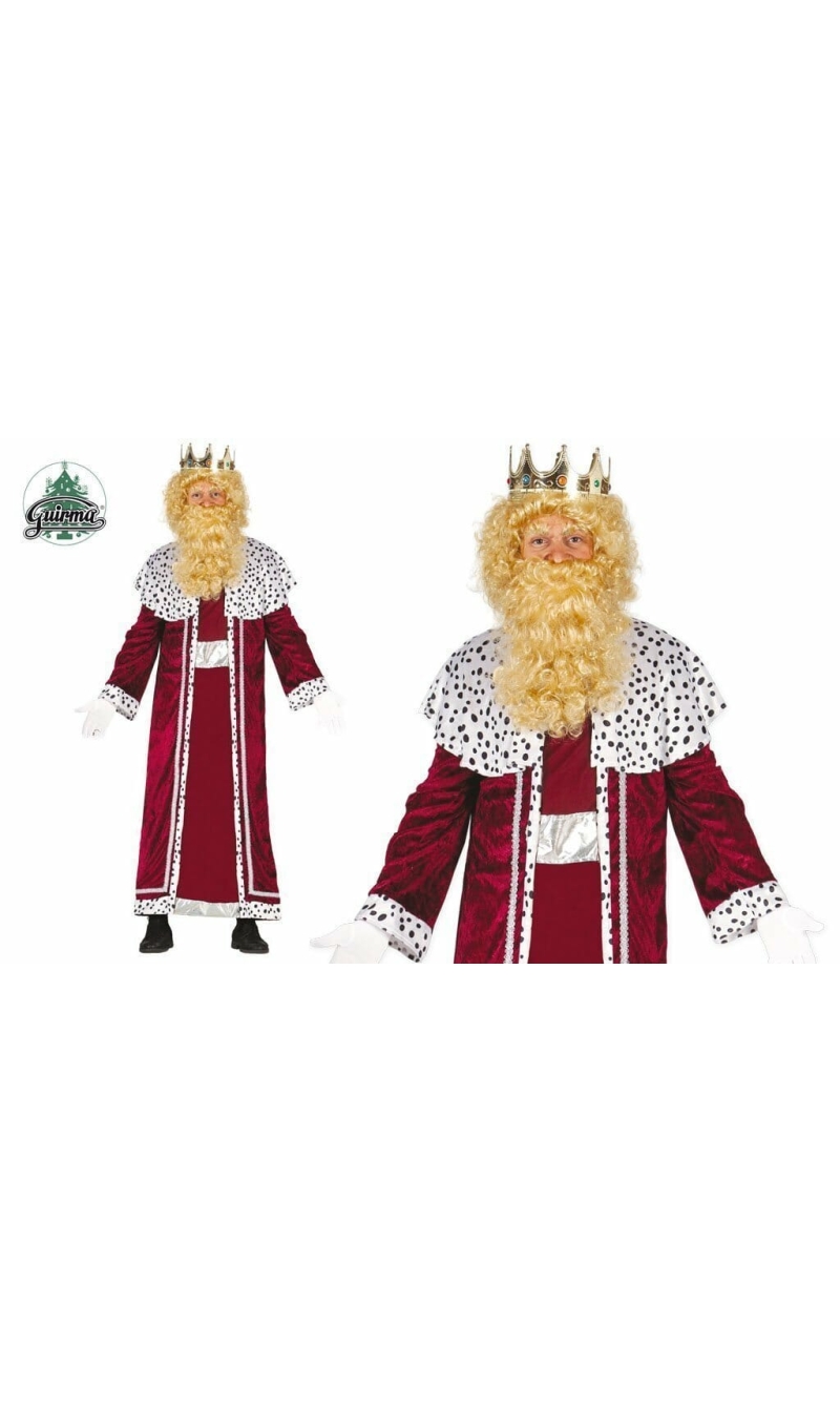 King / Wise Man Red (Rey Mago) - Adult One Size