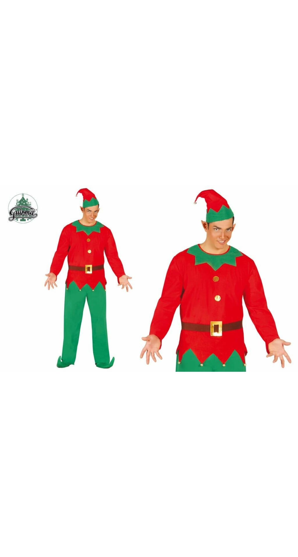 Elf Man (Elfo) - Adult One Size