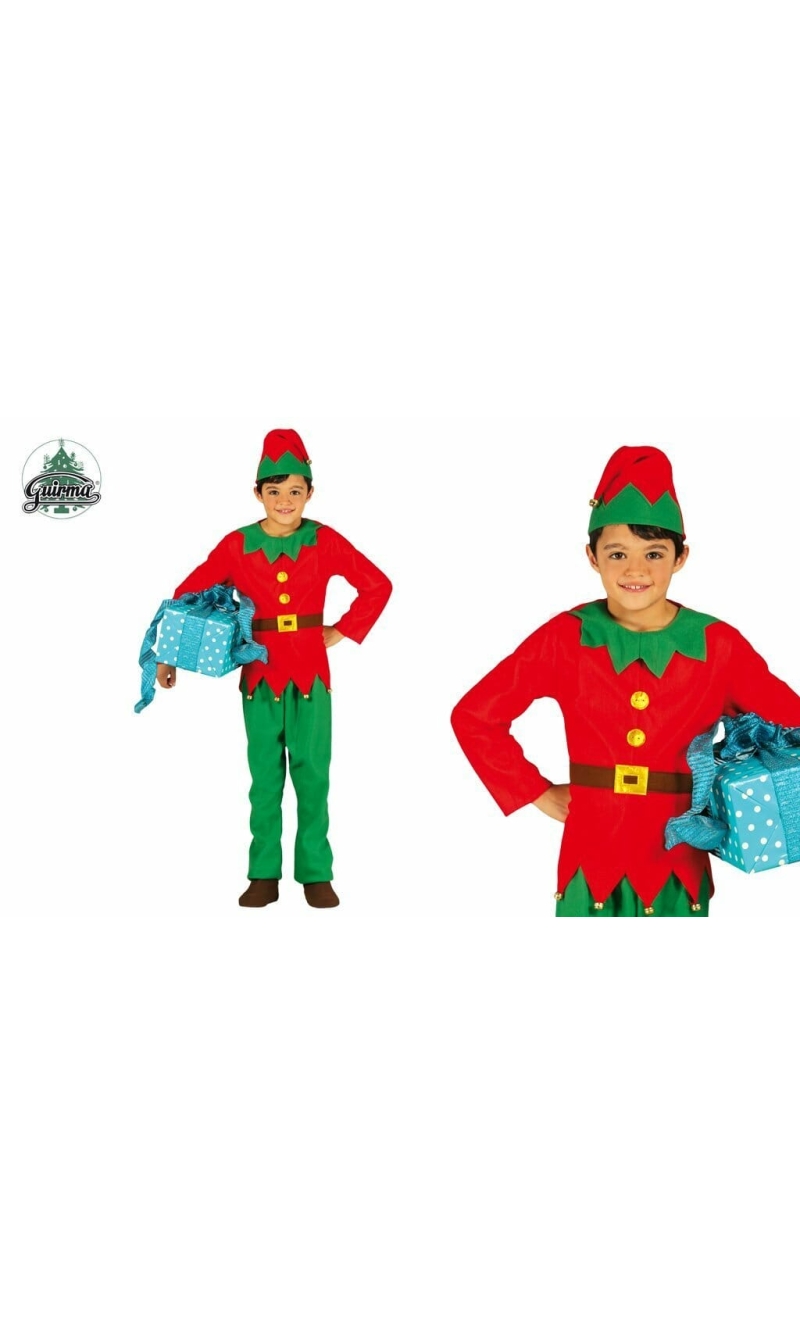 Elf Boy Jolly (Elfo) - Age 3 to 4 Years