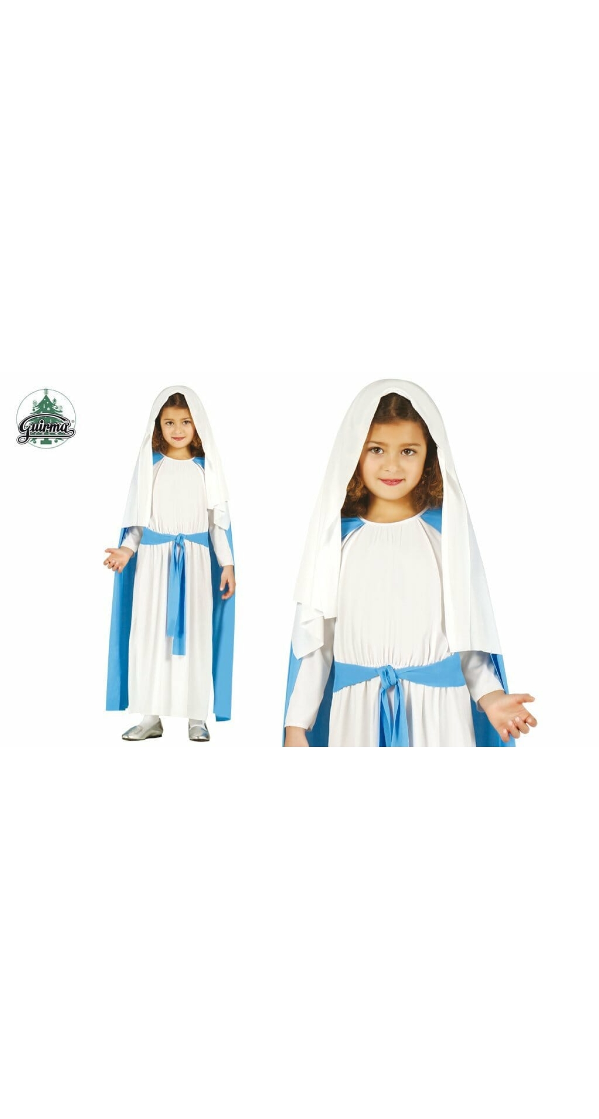 Little Mary Mother of Jesus (Virgen Maria) Age7 to 9 Years
