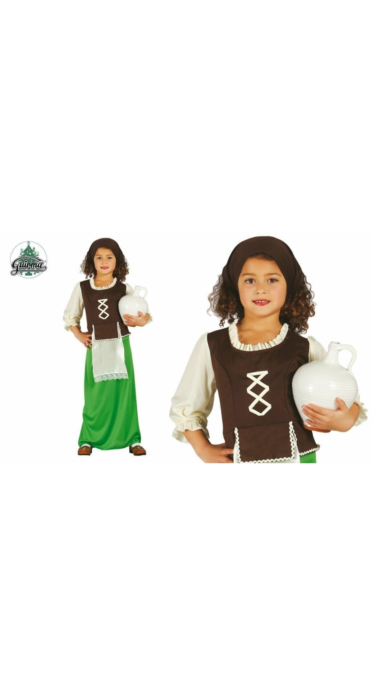 Shepherd Girl Green (Posadera) - Age 3 to 4 Years