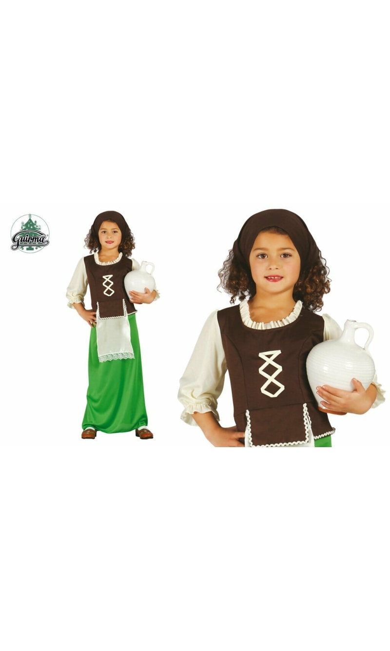Shepherd Girl Green (Posadera) - Age 5 to 6 Years