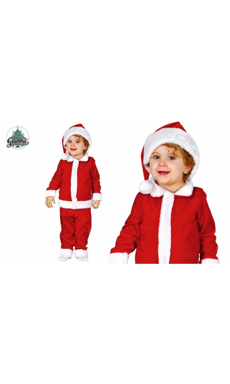Cute Little Santa Deluxe (Papa Noel) - Age 6 to 12 Months