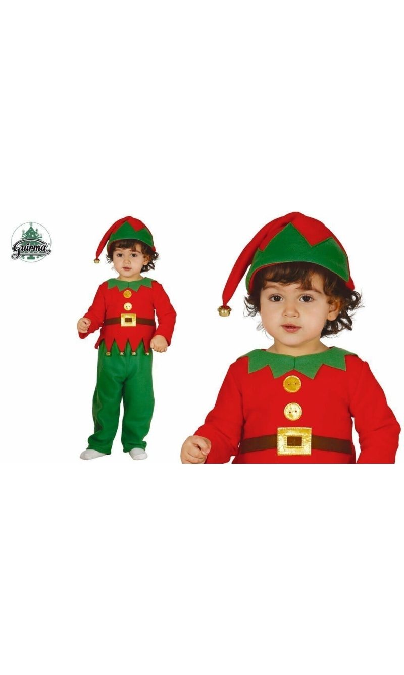 Baby Elf Guirma (Elfo Baby) - Ages 12 to 24 Months